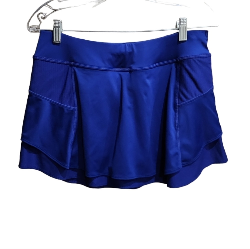 💜 Athleta Bustle Blue Golf Tennis Skort